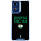 NBA Boston Celtics Standard - Black Moto G 5G (2024) Clear Case